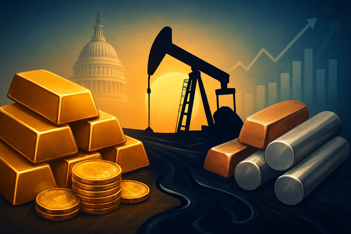 Gold, Oil, and Base Metals Soar as US Shutdown Hopes and Soft Economic Data Fuel Broad Commodity Rally
