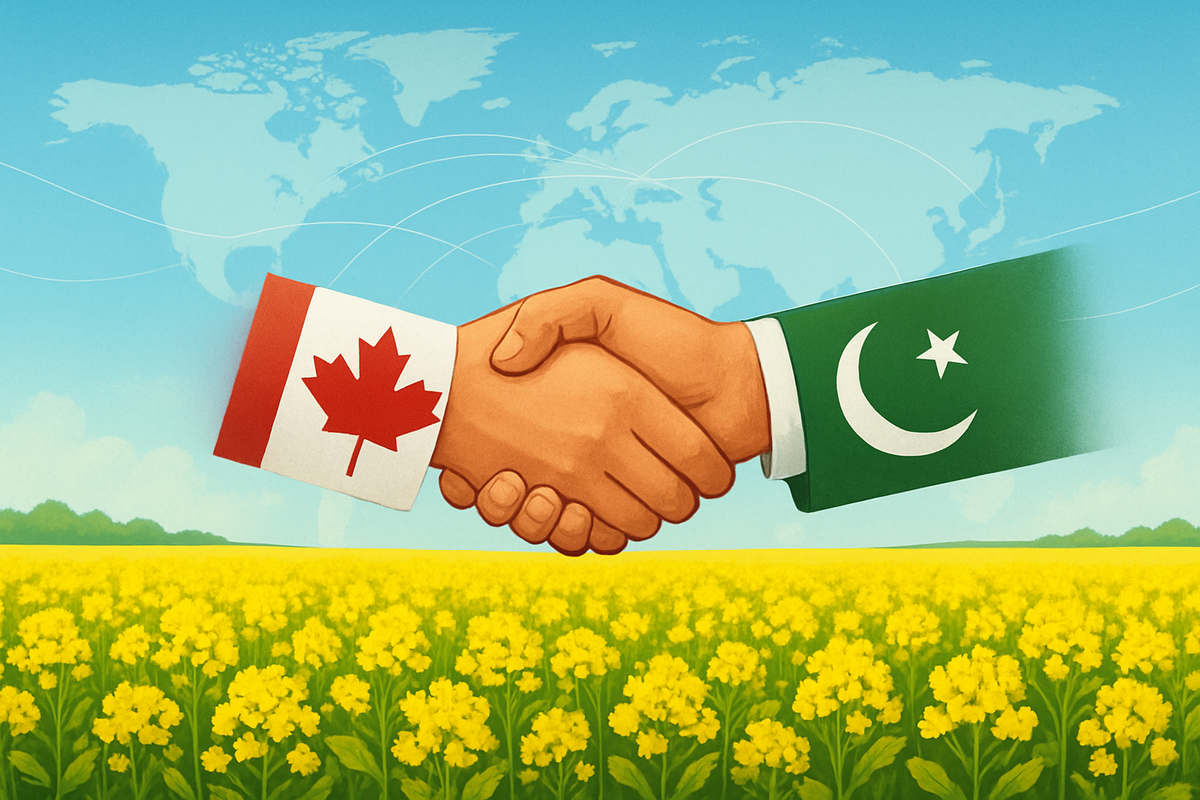 Canada-Pakistan Trade Deal Unlocks Canola Market, Reshaping Global Supply Chains