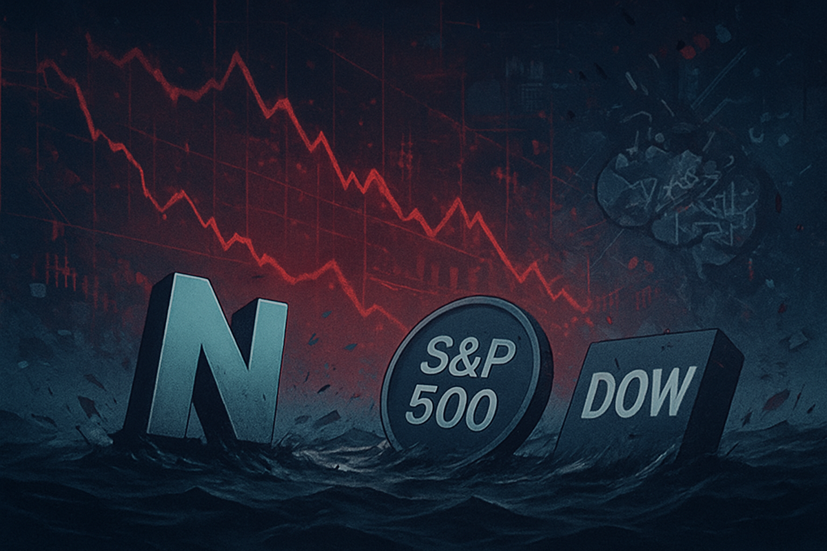 Tech Sell-Off Rocks Wall Street: Nasdaq, S&P 500, and Dow Sink Amidst Brutal Week for Stocks