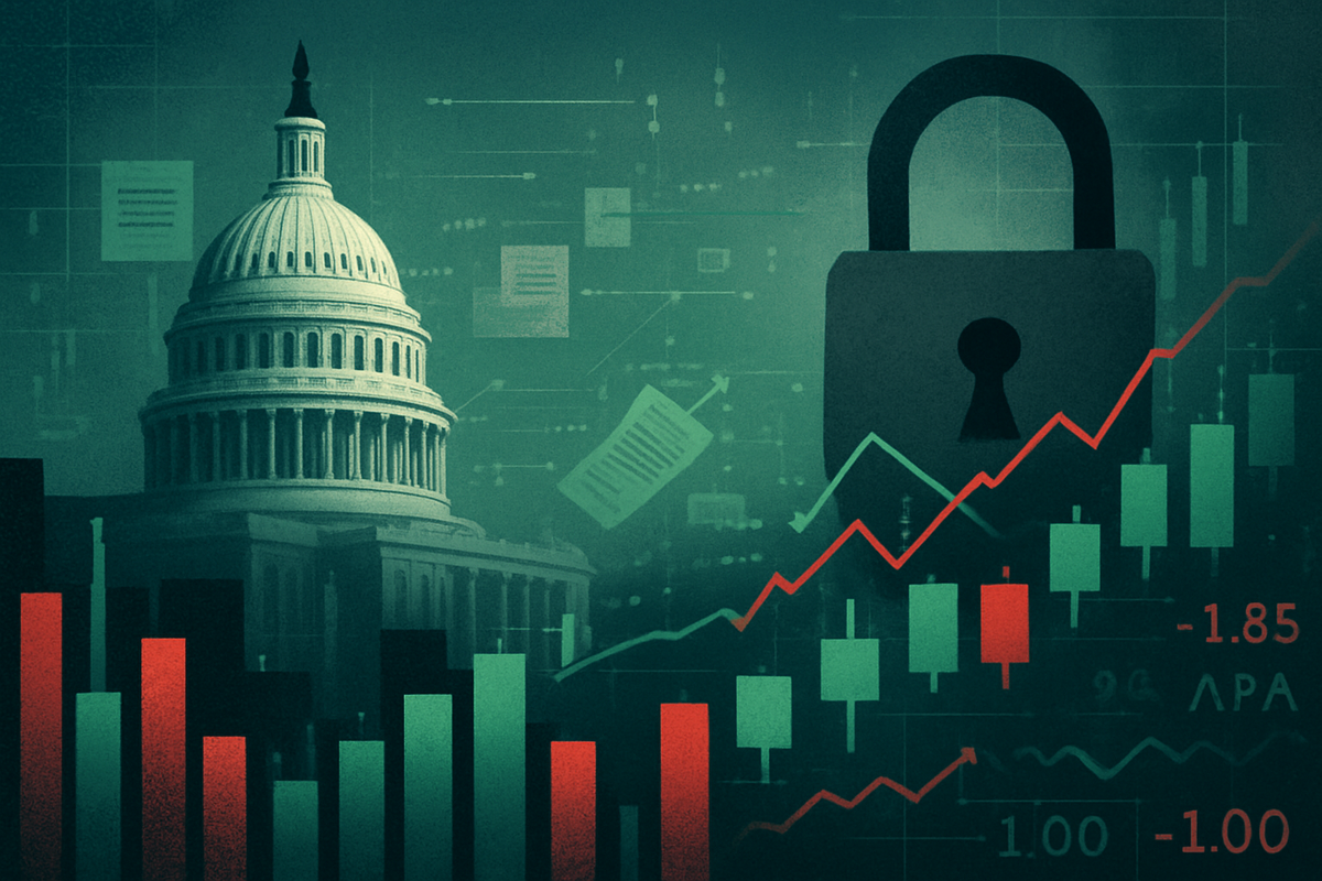 U.S. Markets Navigate Choppy Waters Amidst Mixed Signals and Prolonged Shutdown