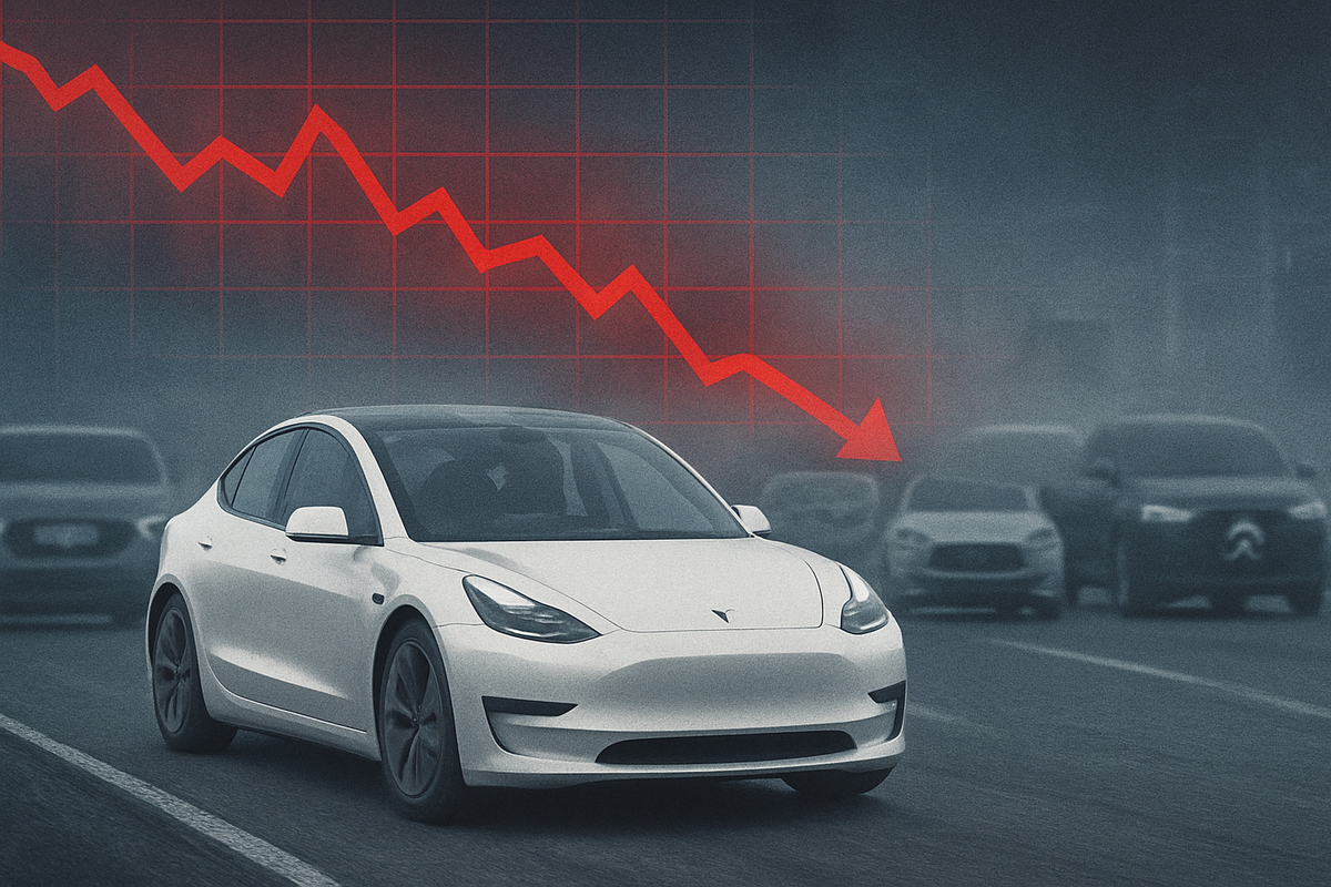 Tesla Tumbles: EV Giant Faces Headwinds Amidst Broader Market Correction