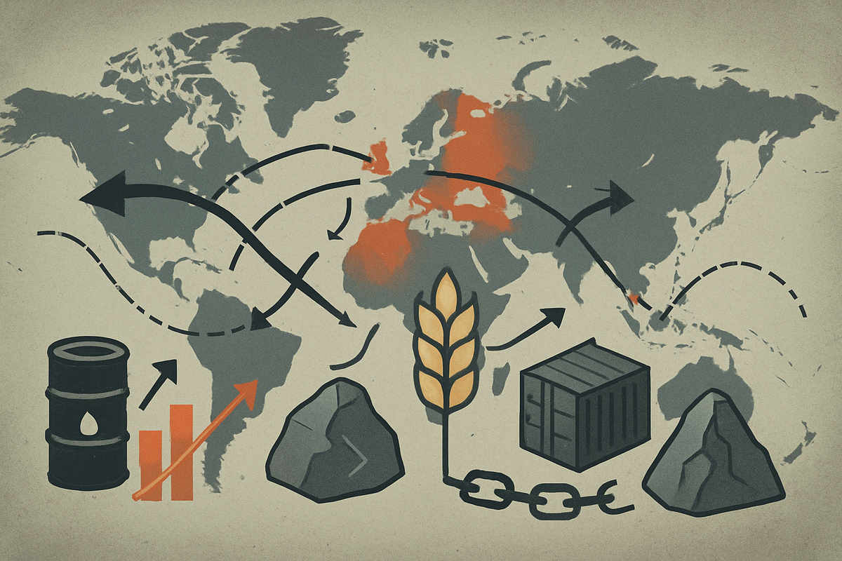 Geopolitical Fault Lines Reshape Global Commodity Supply Chains