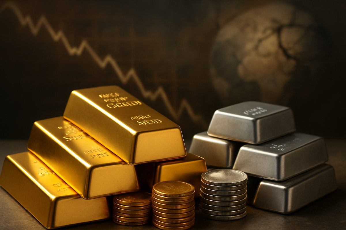 Gold and Silver Prices Soar Amidst Dollar Weakness and Global Uncertainty