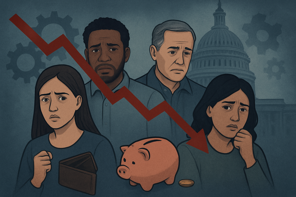 U.S. Consumer Sentiment Plunges to Near-Record Lows Amidst Government Shutdown Fears