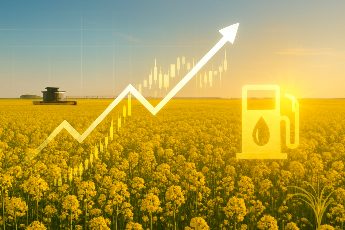 Canola Futures Surge Amidst Tightening Supplies and Robust Biofuel Demand