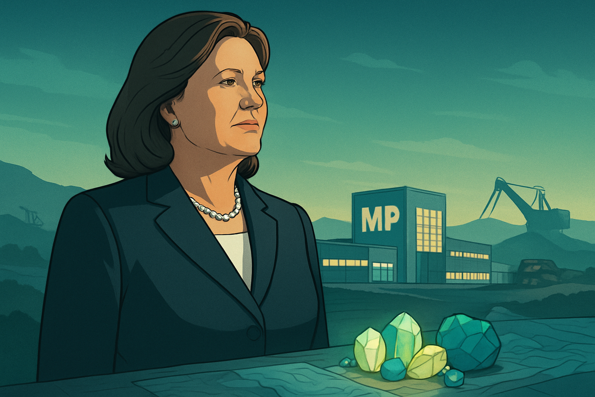 Gina Rinehart's Strategic Play: Australian Billionaire Becomes Largest Shareholder in MP Materials, Bolstering Western Rare Earth Security