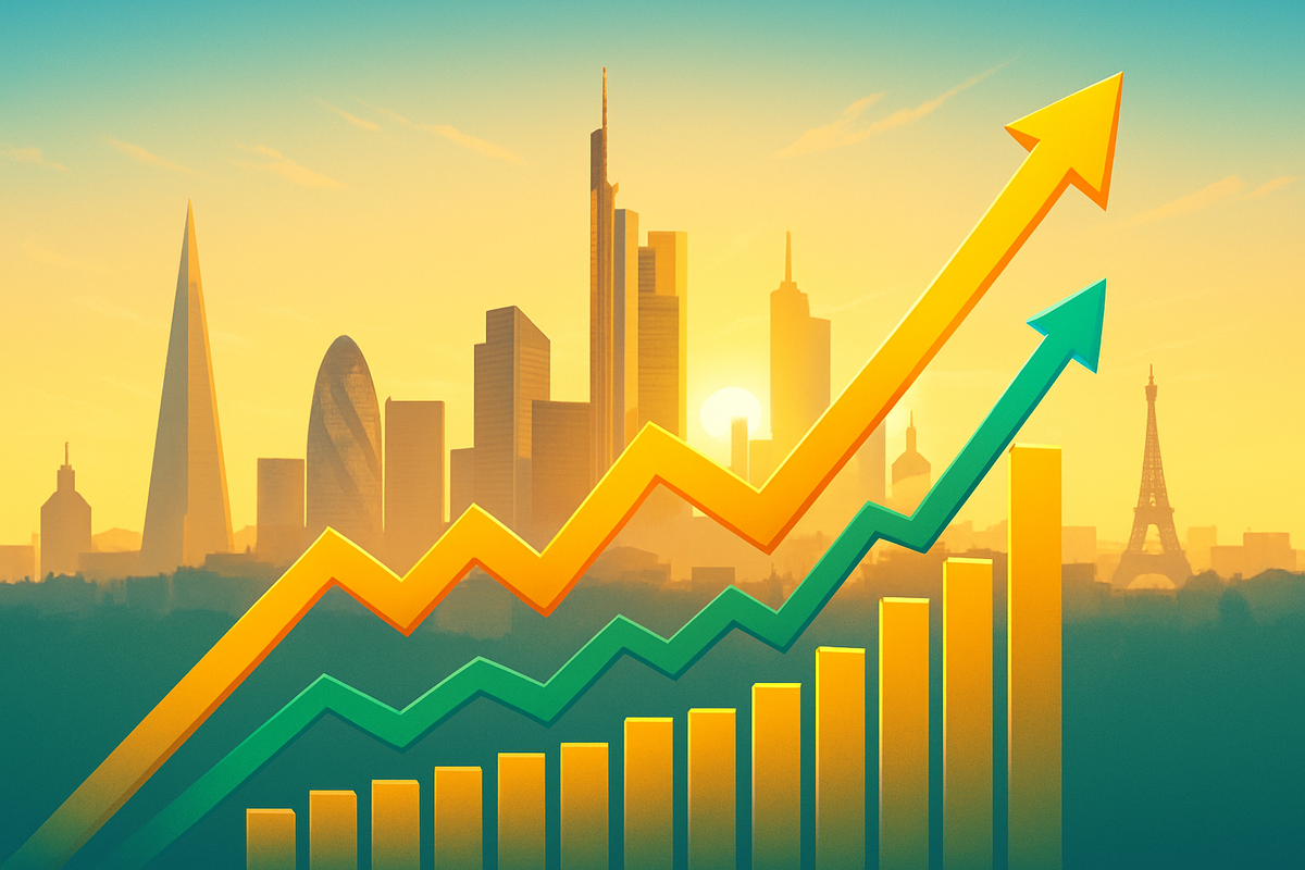 European Stocks Soar to Record Highs as Financial Sector Leads Rally Amid US Shutdown Relief