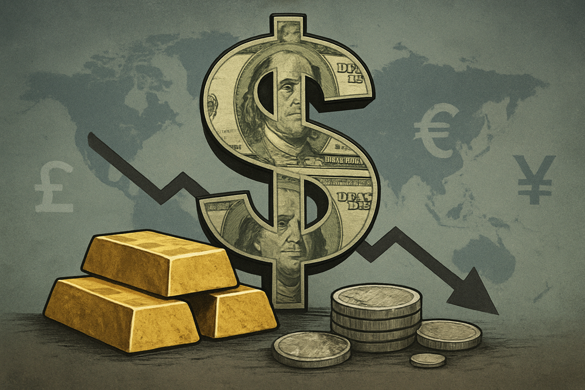 Firm US Dollar Casts a Shadow on Gold and Silver, Squeezing International Buyers
