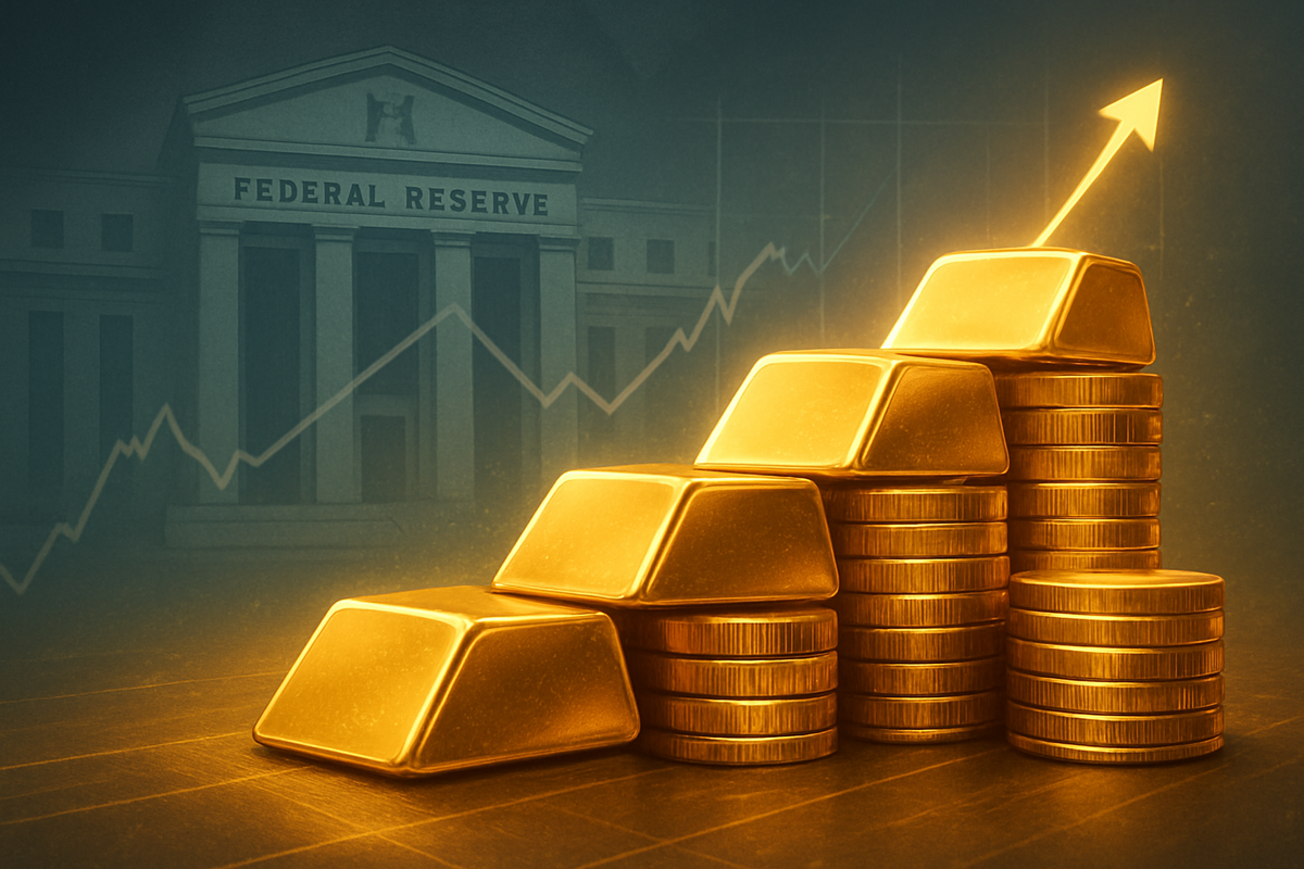 Gold Soars to Multi-Week Highs as Markets Brace for Anticipated Federal Reserve Rate Cuts