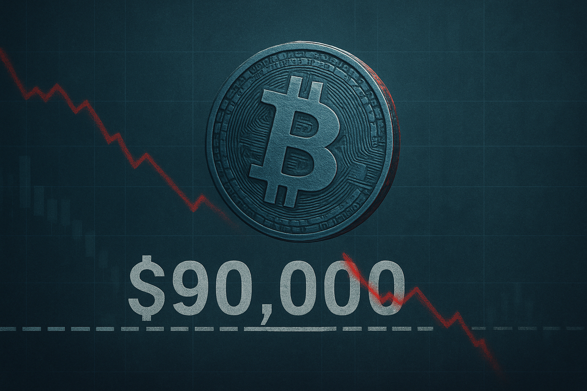 Bitcoin's Sub-$90,000 Dip Signals Broader Market Caution