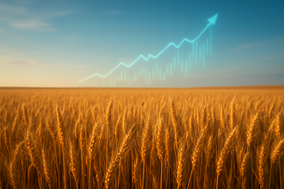 Kansas City Wheat Futures Stage Recovery Amidst Global Supply Glut: A Volatile Path Ahead for Hard Red Winter Wheat