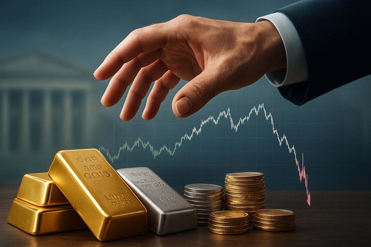 Federal Reserve's Hawkish Stance Rattles Gold and Silver, Yet Weekly Gains Endure