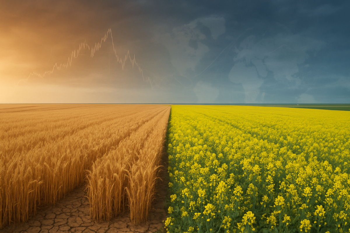 Navigating the Volatile Harvest: Canola and Wheat Markets on November 5, 2025