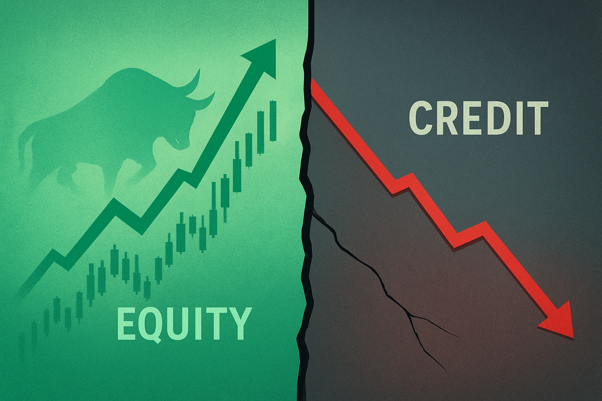 Deutsche Bank Sounds Alarm: Diverging Equity and Credit Markets Signal Potential Instability
