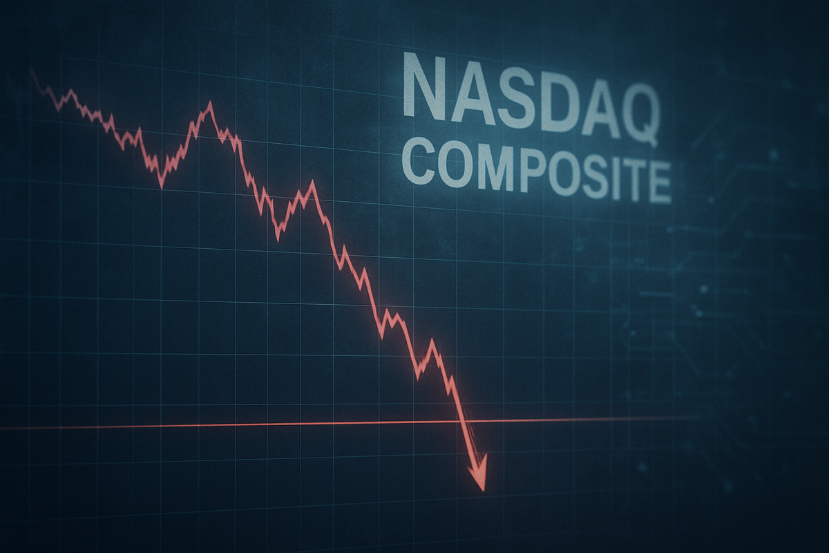 Nasdaq Composite Stumbles Amid Inflation Fears and Tech Sector Woes