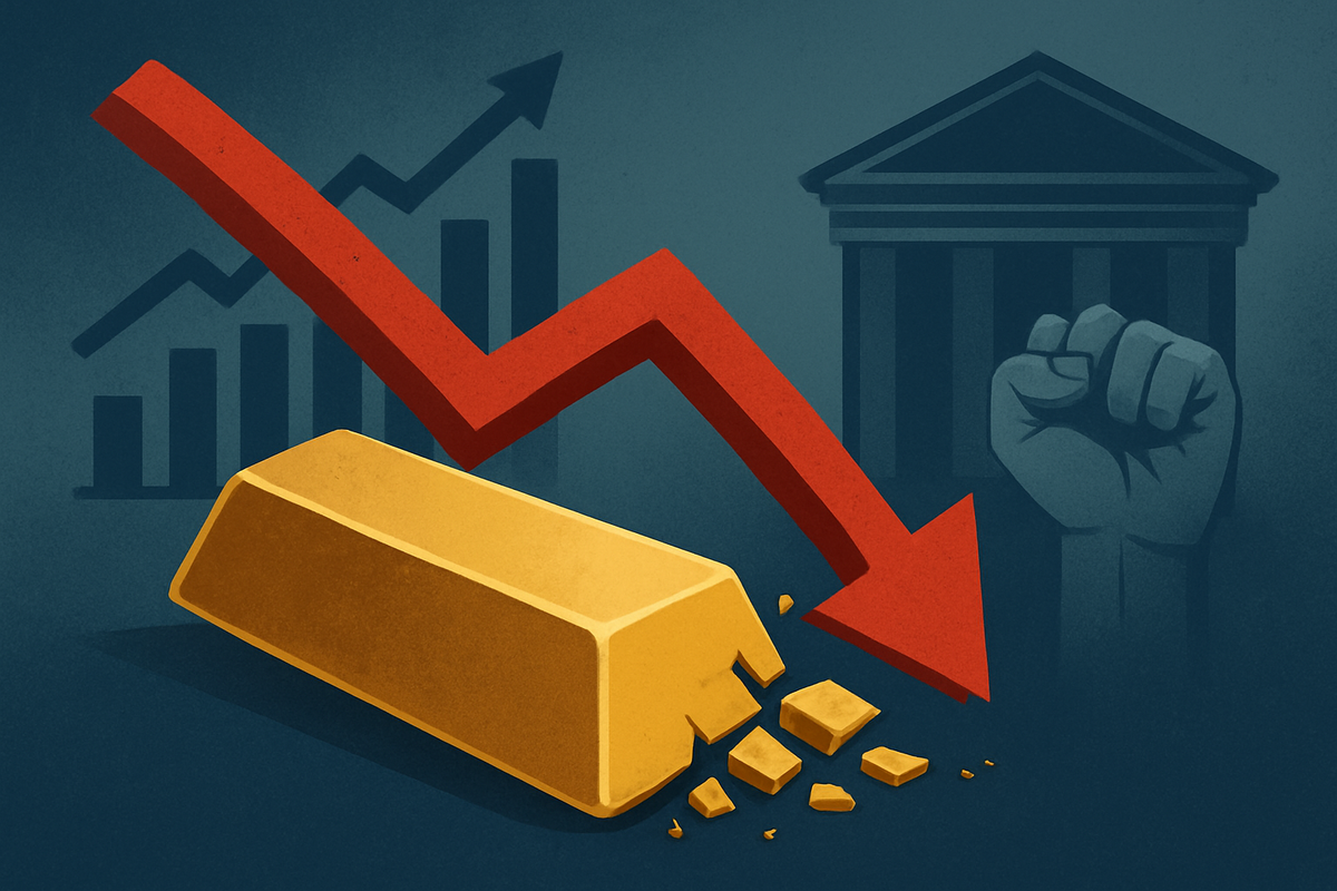 Gold Tumbles to $4,025 as Robust U.S. Jobs Data and Hawkish Fed Minutes Quash Rate Cut Hopes