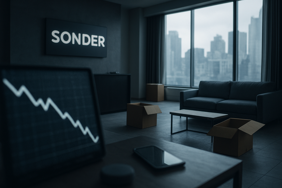 Sonder Holdings Inc. (SOND) Plummets Over 60% as Company Announces Chapter 7 Liquidation