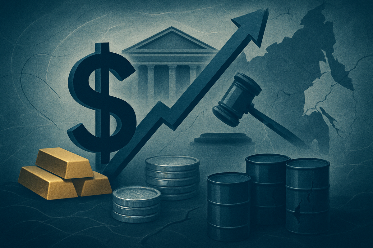 Federal Reserve's Tightening Grip and a Strong Dollar Squeeze Precious Metals, While Russian Tensions Keep Oil Volatile