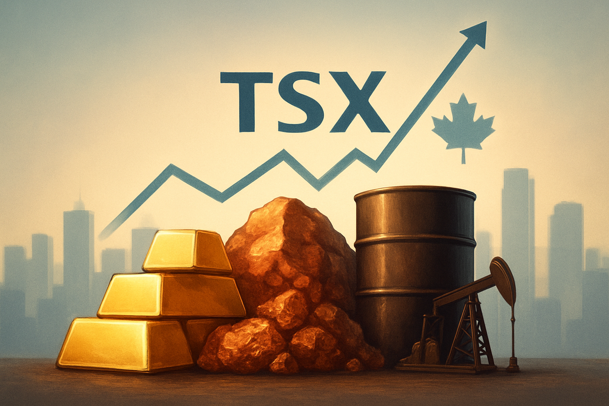 Commodity Boom Bolsters TSX Rally Amidst Broader Market Hesitation