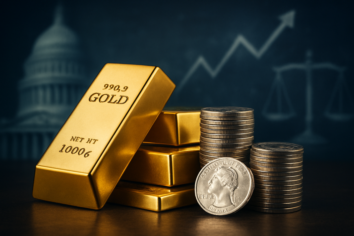 Gold and Silver Soar as Political Uncertainty and Dovish Fed Outlook Fuel Safe-Haven Demand