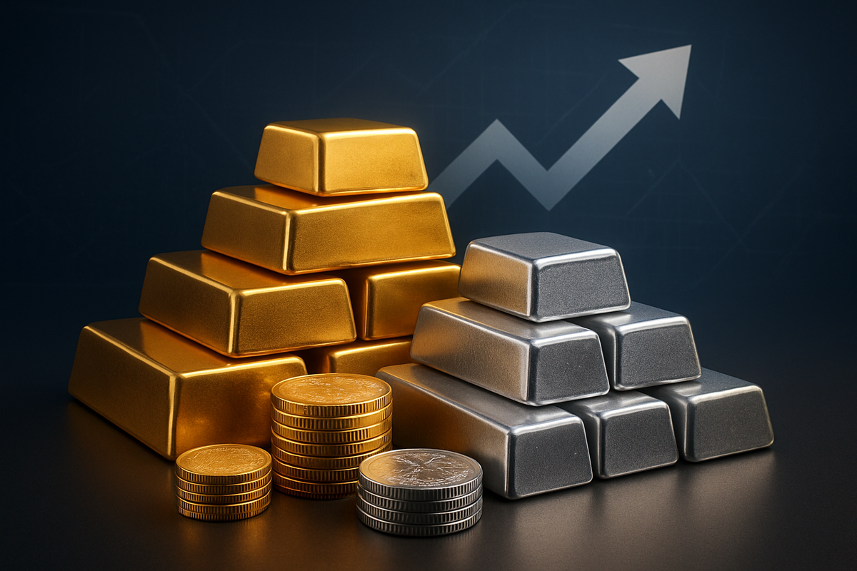 Gold and Silver Soar Amidst Robust Demand and Impending US Rate Cuts