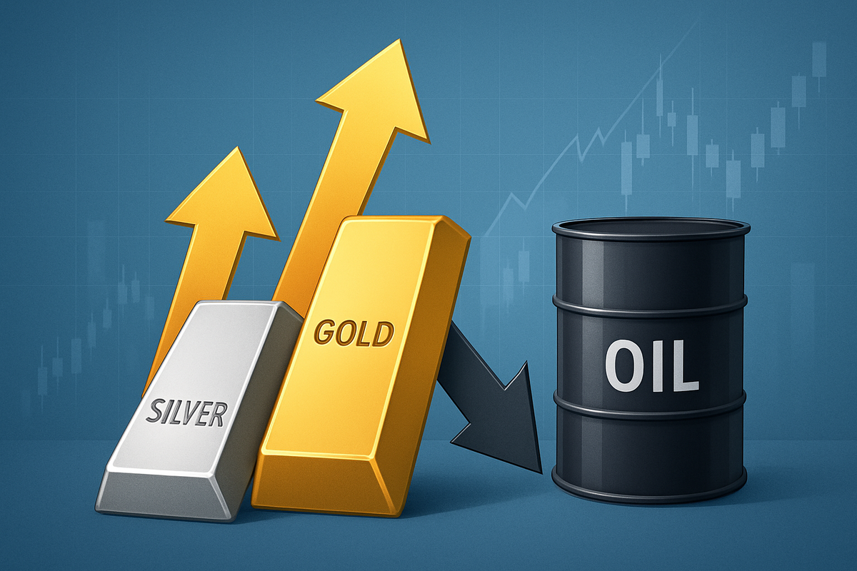 Silver Rockets to Record Highs, Leading a Resurgent Precious Metals Market Amidst Diverging Commodity Fortunes