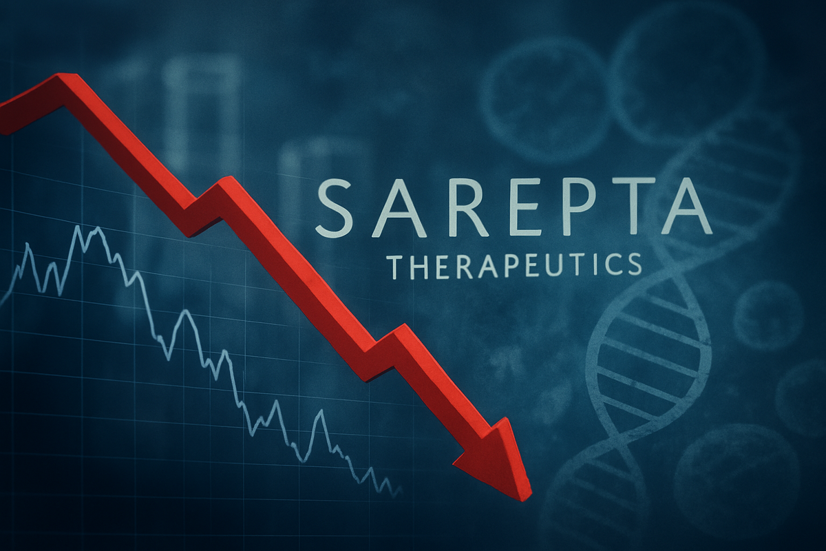 Sarepta Therapeutics Shares Plummet as Key DMD Treatments Miss Primary Endpoint in Late-Stage Trial