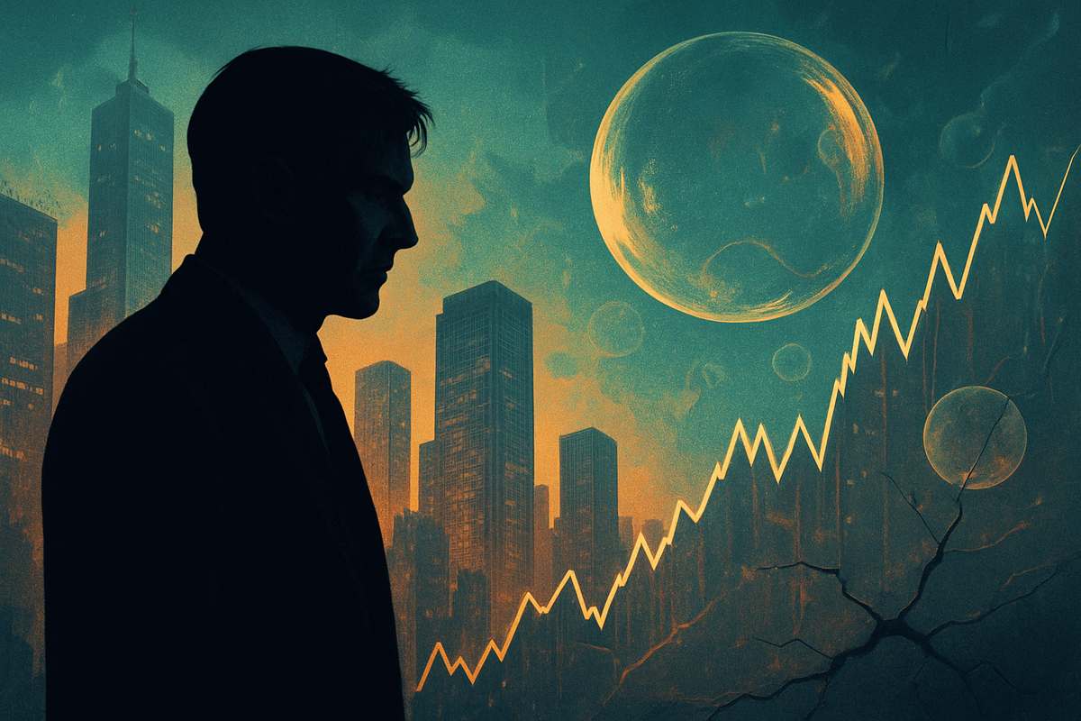 'Big Short' Investor Michael Burry Sounds Alarm on "Massive Economic Bubble," Calls Out Fed Chair Powell