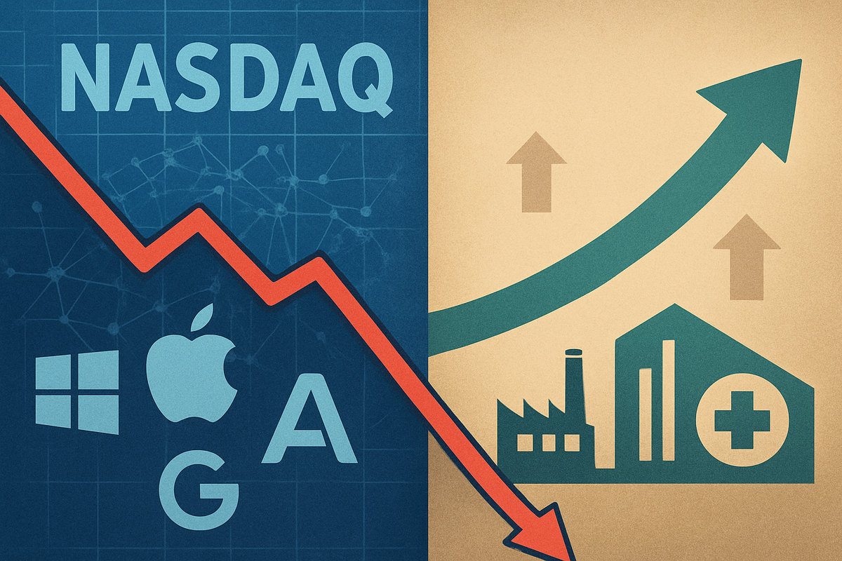 Nasdaq Stumbles: Tech Sector Faces Reality Check Amid Valuation Concerns and Sector Rotation
