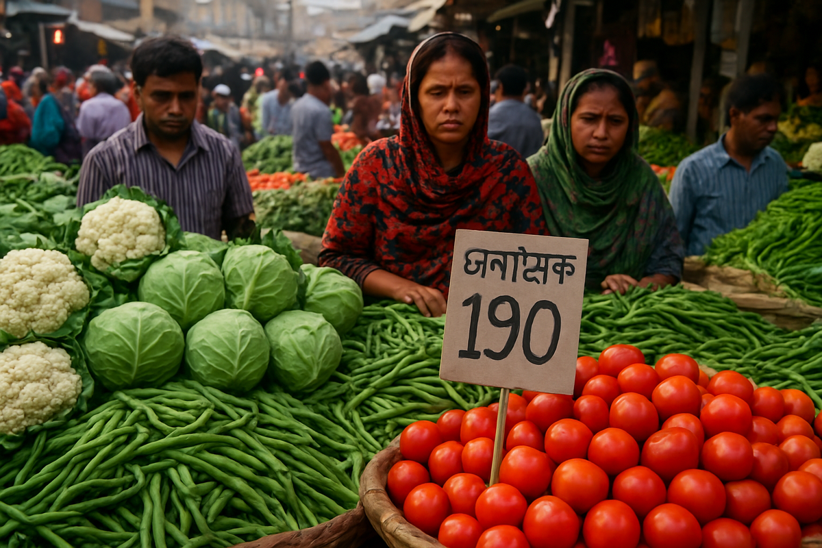 The Unyielding Paradox: High Vegetable Prices Plague Bangladesh Amidst Abundant Supply