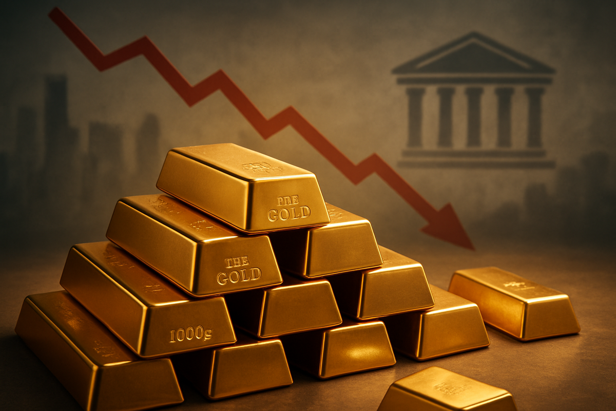 Gold Shines as Economic Data Weakens, Fueling Fed Rate Cut Hopes