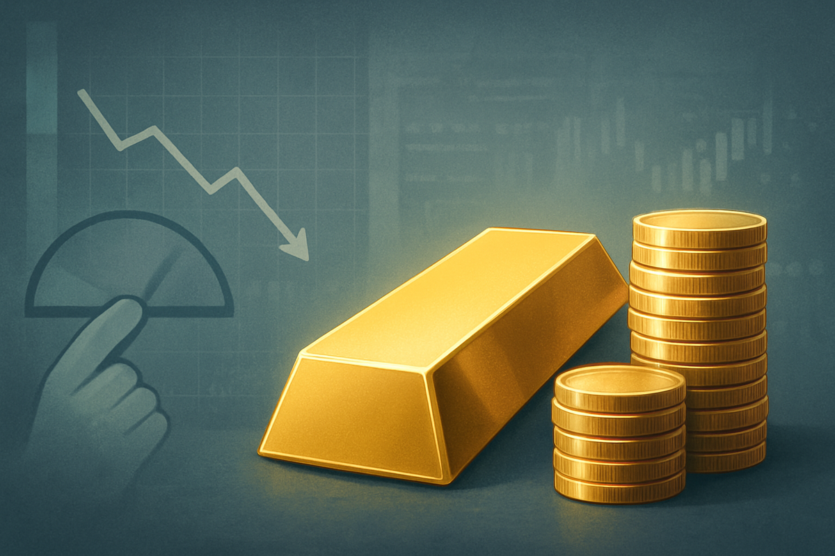 Gold Shines as Fed Rate Cut Bets Intensify Amid Stalling Inflation and Weak Spending