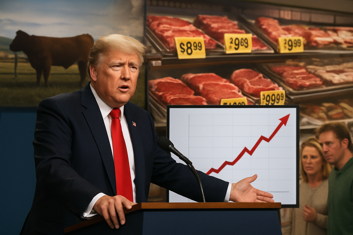 Trump Targets "Illicit Collusion" in Beef Market Amidst Soaring Prices and Unyielding Consumer Demand