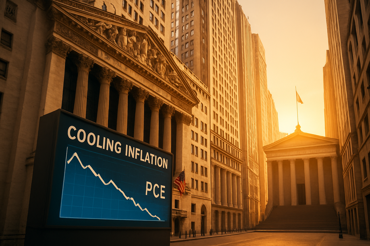 Wall Street Cheers as Cooling PCE Data Ignites Fed Rate-Cut Optimism