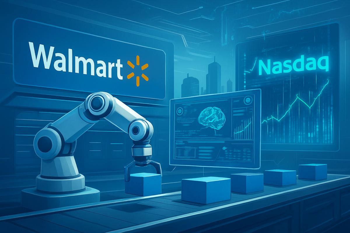Walmart Makes Historic Leap to Nasdaq, Solidifying Its AI-First Vision and Automation Drive