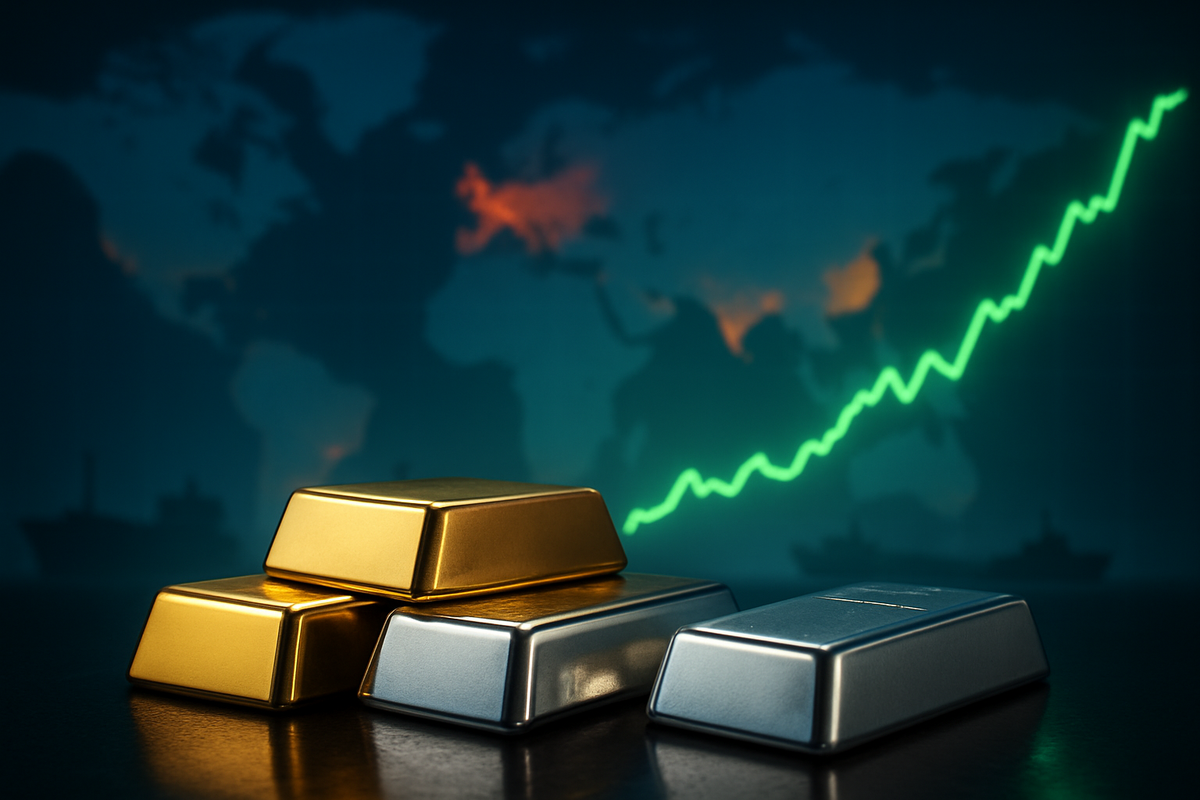 Safe-Haven Surge: Gold and Silver Stage Dramatic Year-End Rebound Amid Escalating Geopolitical Storms