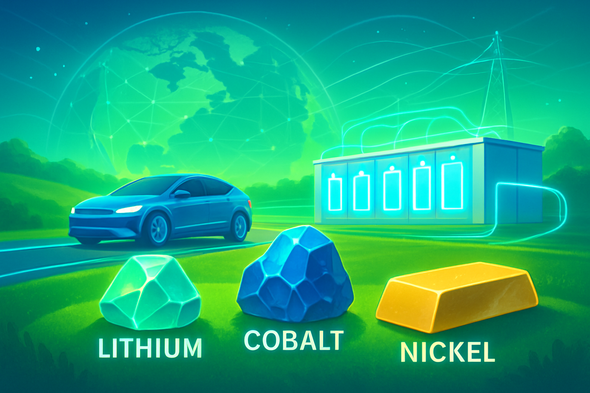 The New Gold Rush: Battery Metals Powering the Green Revolution