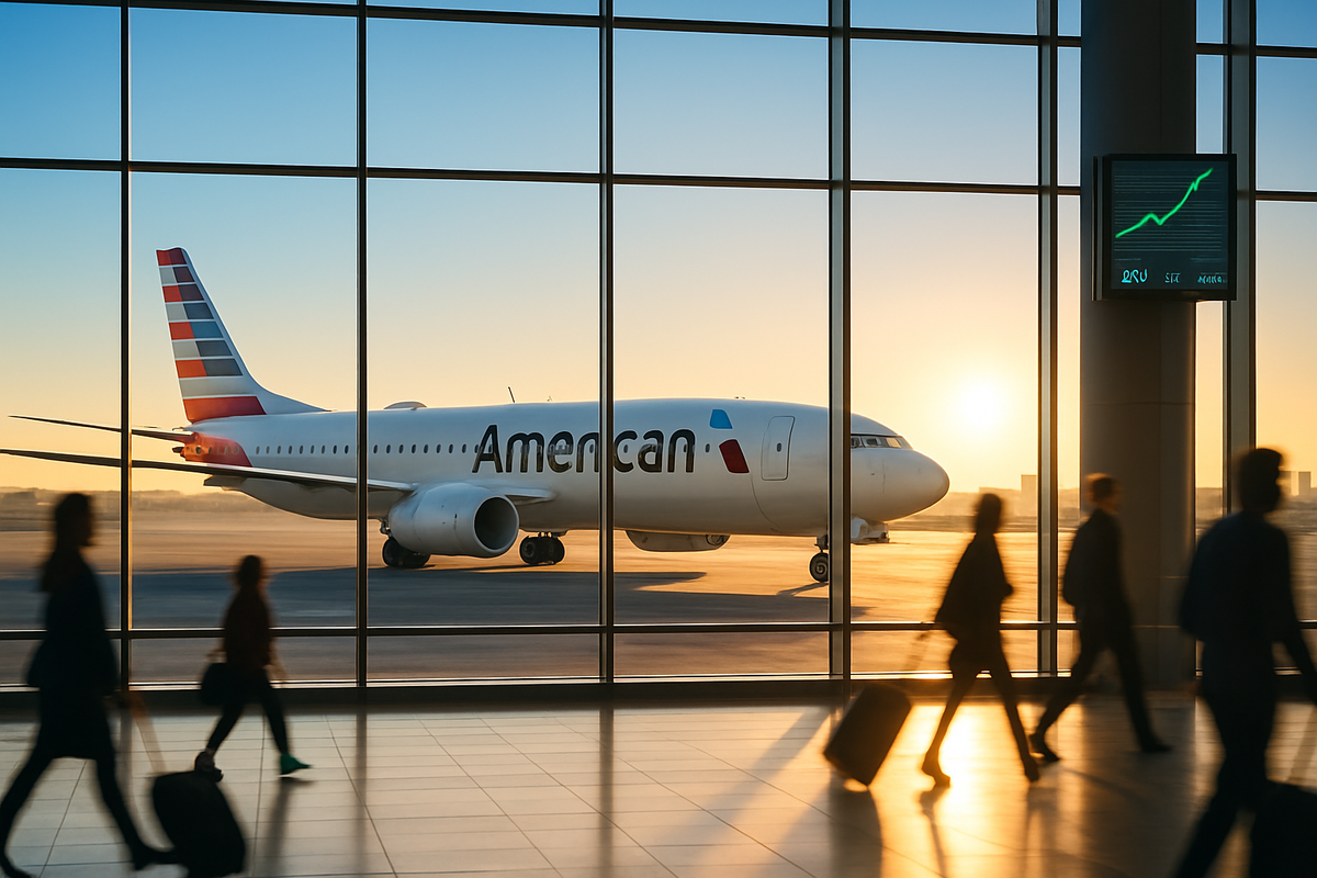 American Airlines Ascends: Sector-Wide Optimism Propels AAL Shares Higher Amid Record Holiday Travel