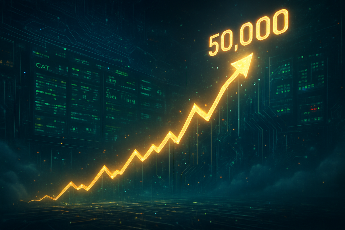 Dow Defies Gravity: Blue-Chip Index Eyes 50,000 Milestone Amid AI Surge and Fed Pivot