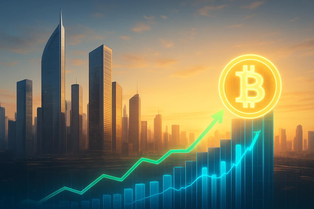 Market Minute: Nasdaq and Dow Soar as Bitcoin Rebounds on Economic Optimism