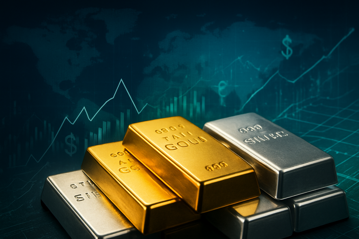 Gold and Silver Markets Gleam Brightly Amidst Global Turmoil and Dovish Fed Signals