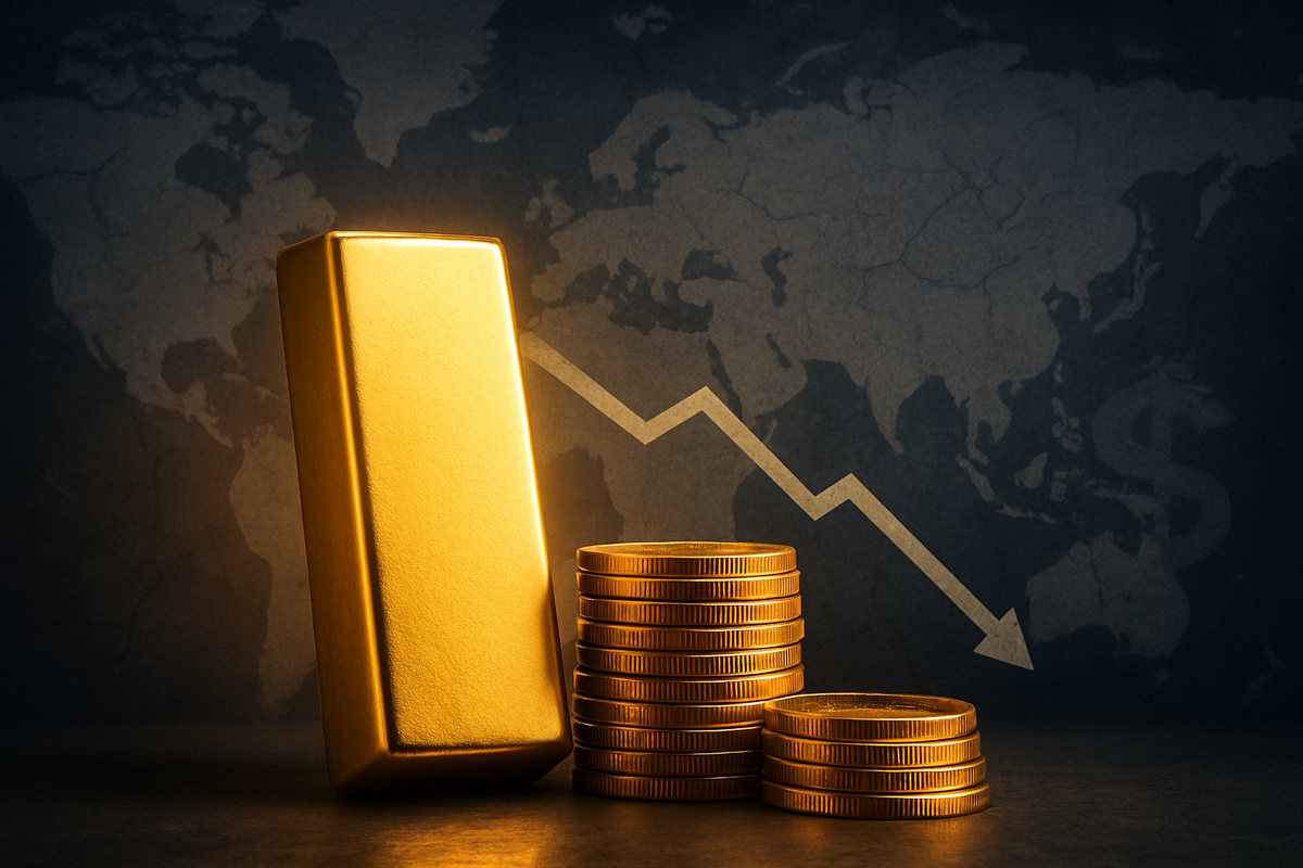 Gold Shines Bright: A Seven-Week High Amidst Geopolitical Tensions and Dovish Fed Signals