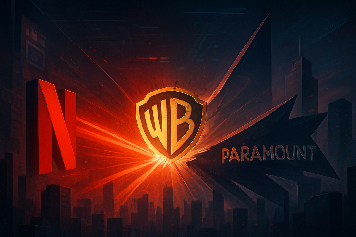 Warner Bros. Discovery at the Heart of Media M&A Frenzy: Netflix Deal Advances Amidst Hostile Paramount Skydance Bid