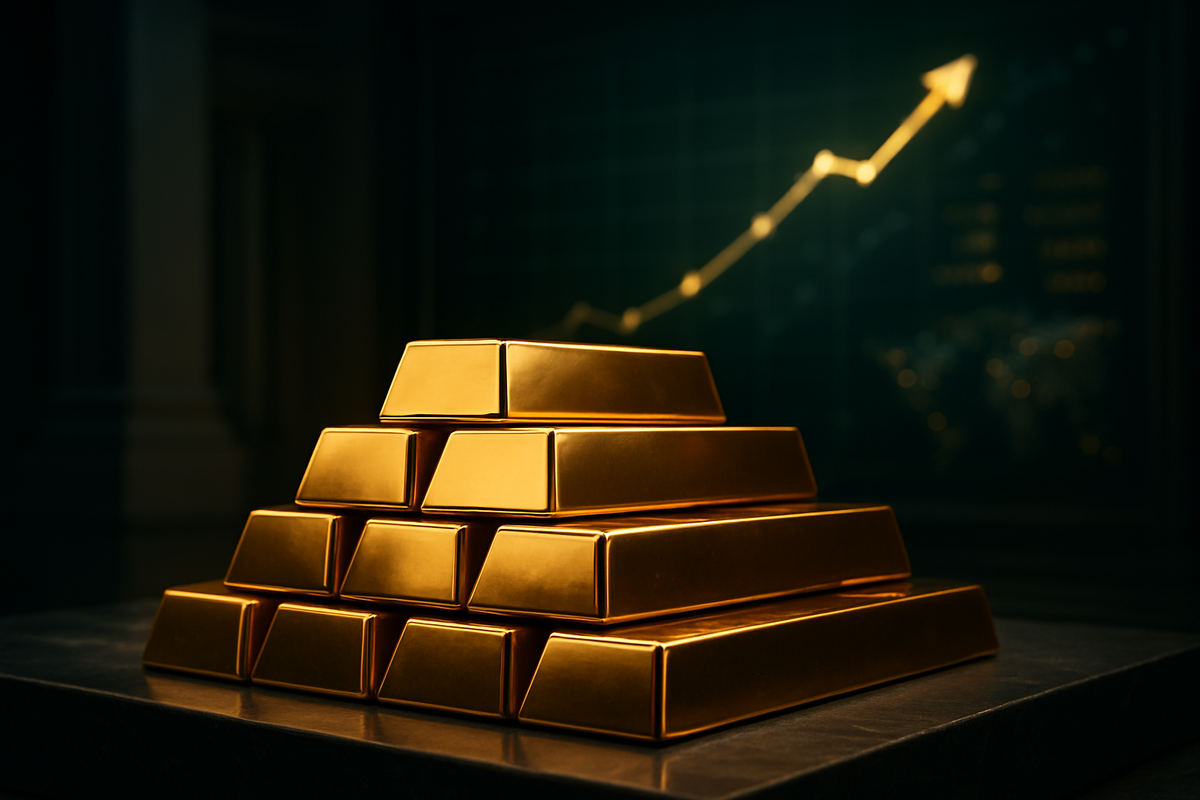 The Golden Floor: Institutional Might Propels Gold to Record $4,400