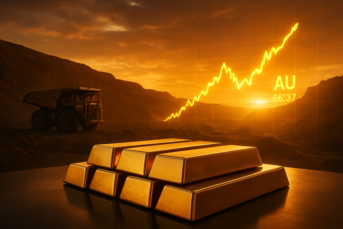 Golden Milestone: AngloGold Ashanti Surges to Record Highs as Commodity Supercycle Gains Momentum