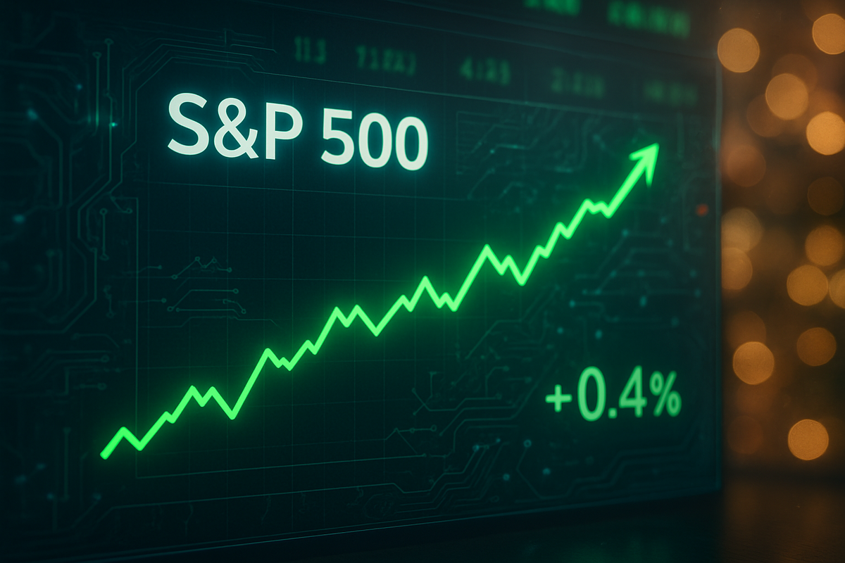 Tech Giants Lead S&P 500 Higher as Holiday Rally Gains Momentum