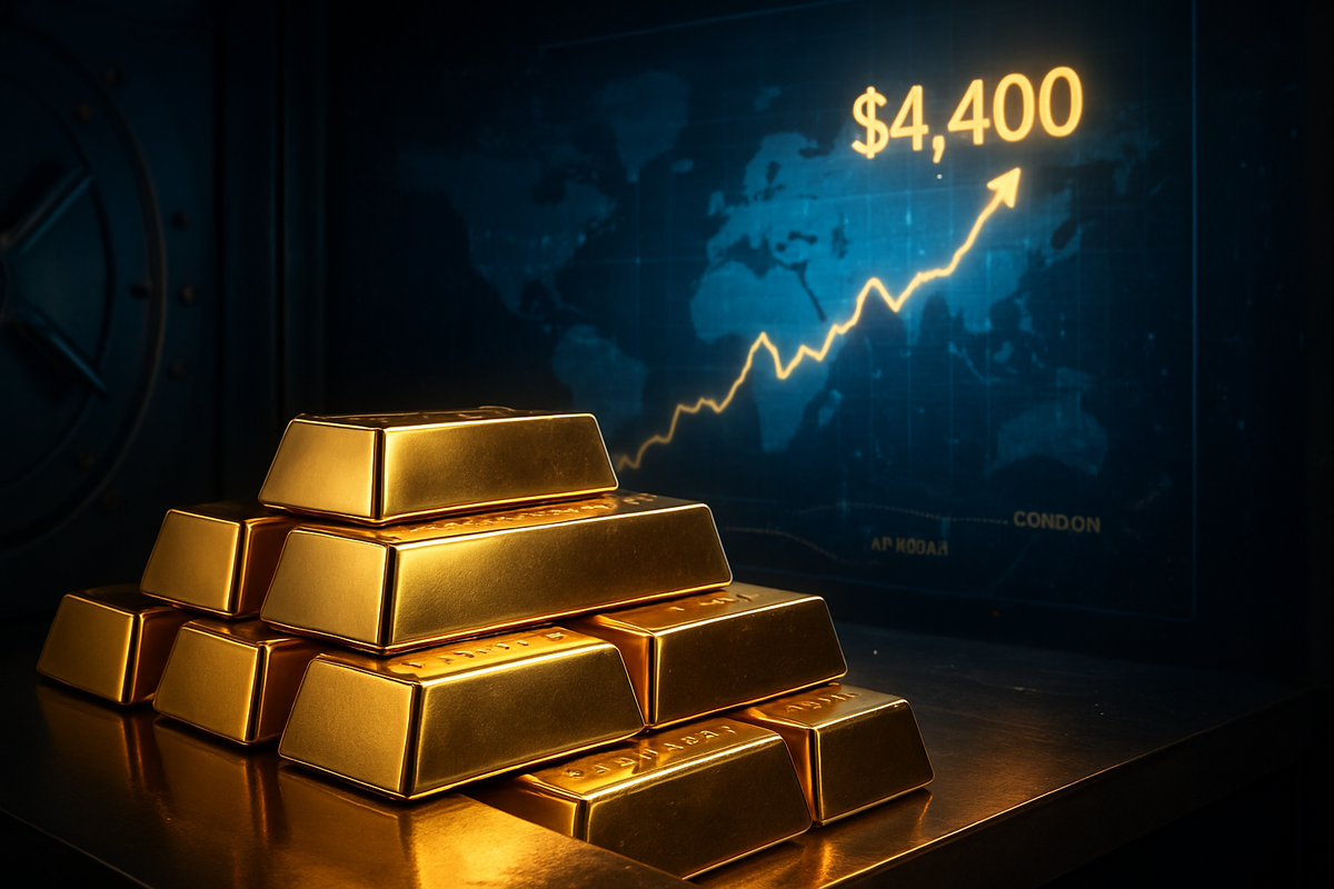 The New Gold Standard: Bullion Breaks $4,400 as Global Monetary Order Shifts