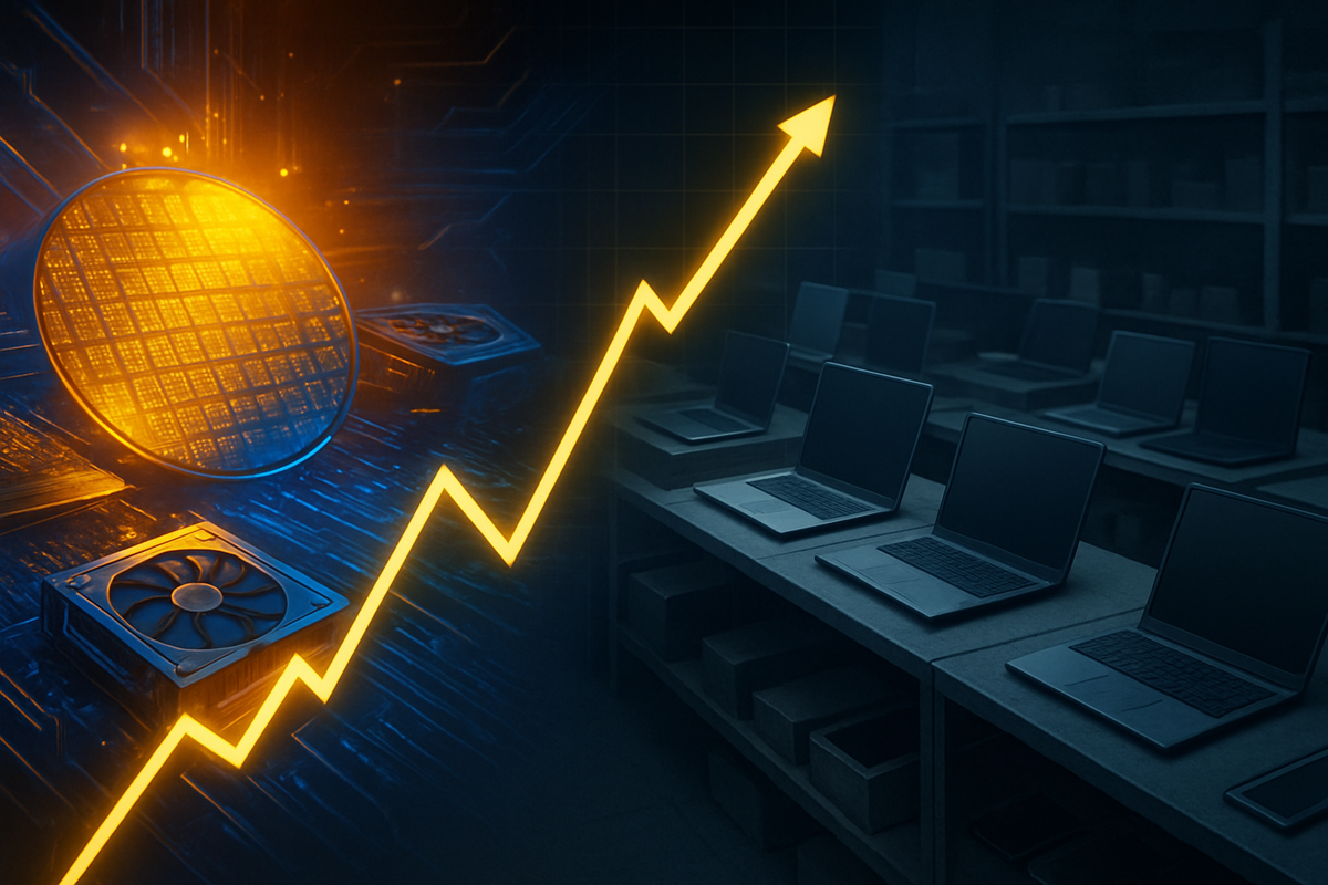 The Great Tech Decoupling: Why the Silicon Giants are Soaring While Device Makers Stagnate