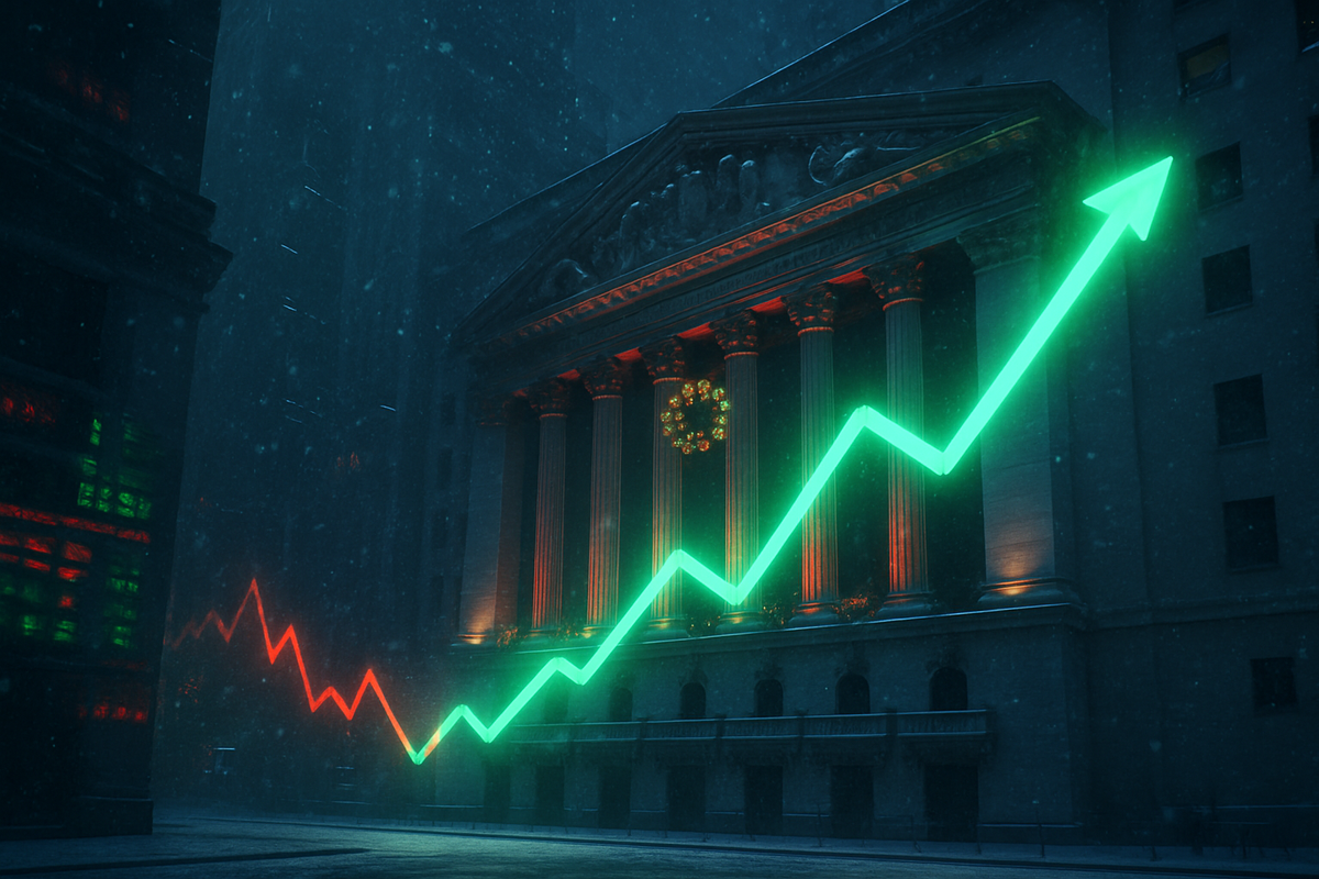 Wall Street Eyes 'Santa Claus Rally' to Break December Slump as Fed Cuts Rates