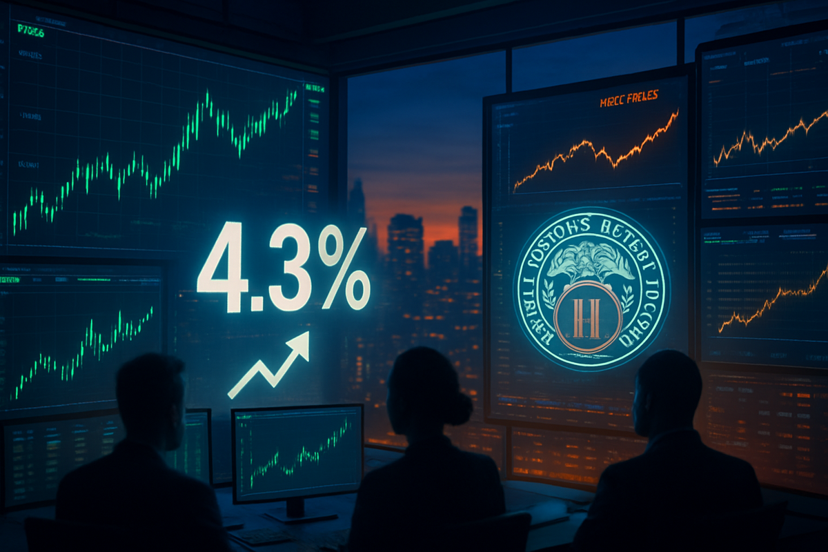 The 4.3% GDP Shocker: Wall Street Scrambles as 2026 Rate Cut Hopes Dim